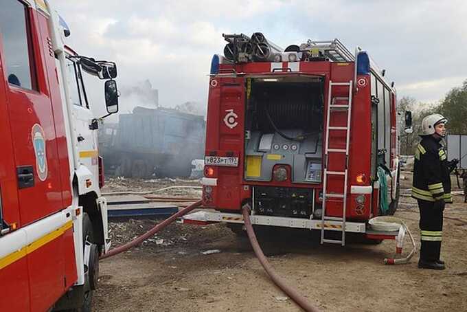 В Узбекистане загорелся магистральный газопровод